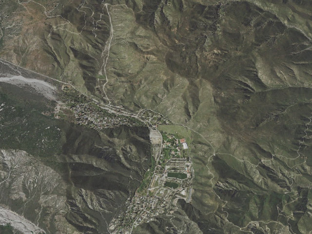 Aerial image of Applewhite Campground