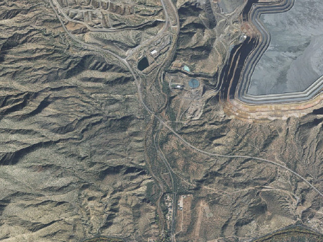 Aerial image of Arizona National Scenic Trail