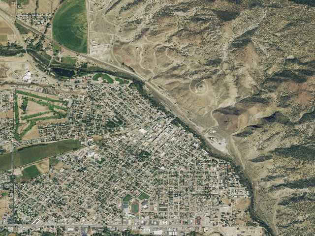 Aerial image of Arkansas Headwaters Recreation Area
