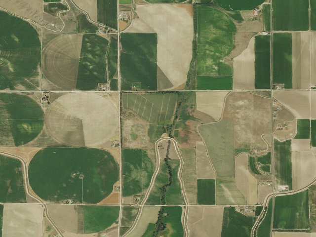 Aerial image of Arnold Trupp WMA