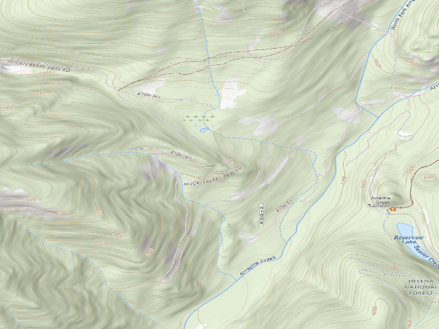 USGS topographic map of Arrastra Crk-010