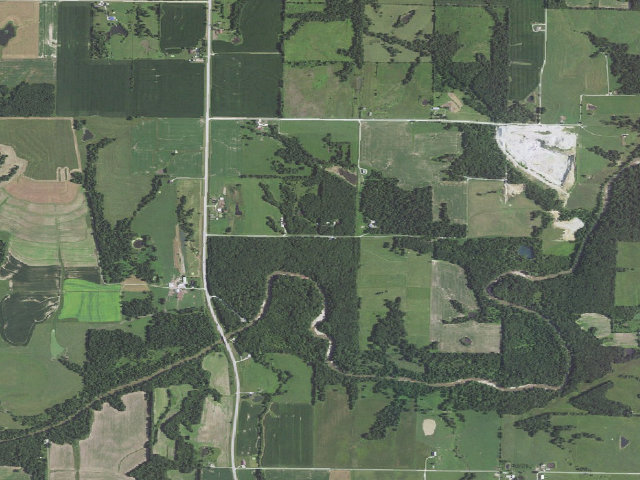 Aerial image of Arrow-Wood Conservation Area