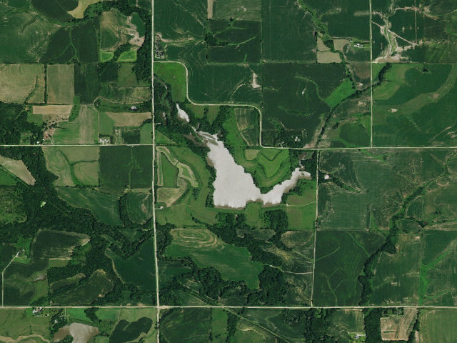 Aerial image of Arrowhead WMA