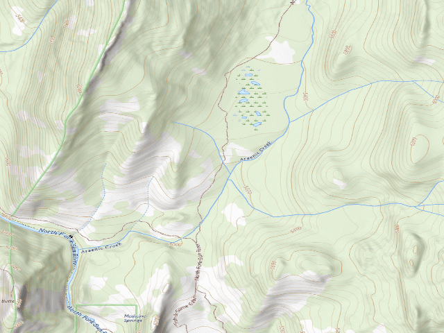 USGS topographic map of Arsenic 004