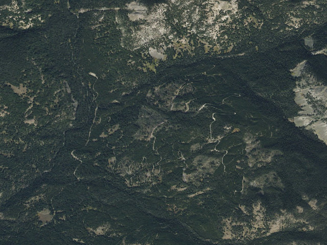 Aerial image of Ash Mtn Road-011