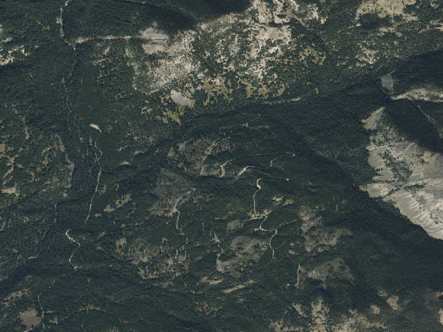 Aerial image of Ash Mtn Road-012
