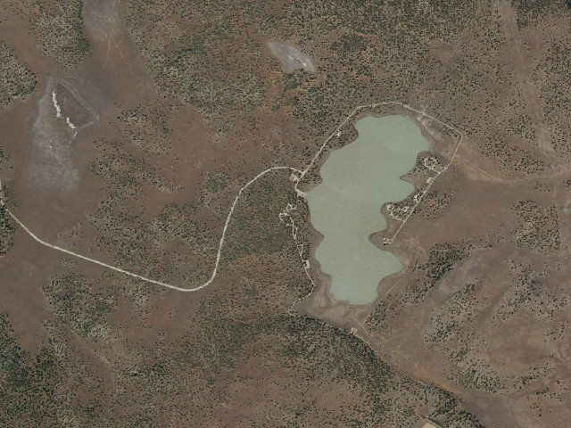 Aerial image of Ashurst Lake