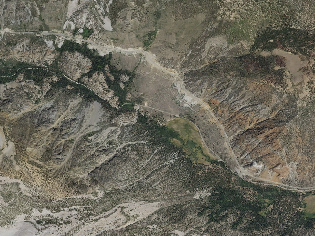 Aerial image of Aspen Campground