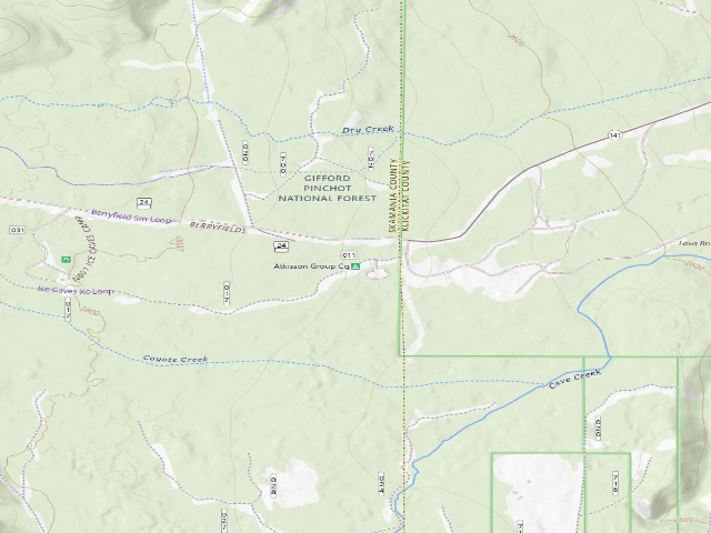 USGS topographic map of Atkisson Group Cg