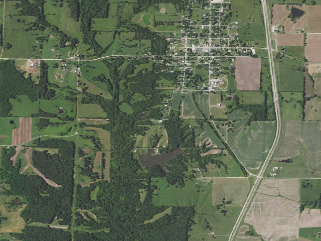 Aerial image of Atlanta Conservation Area
