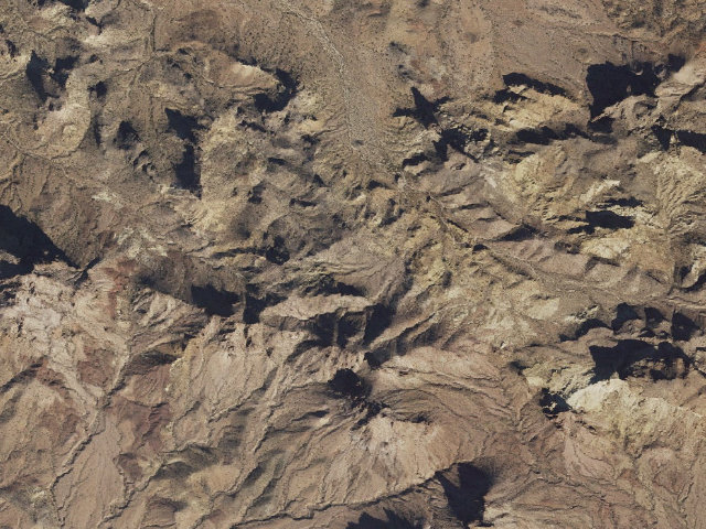 Aerial image of Aubrey Peak Wilderness