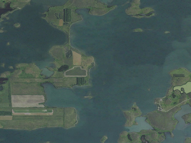 Aerial image of Audubon WMA (McLean County)