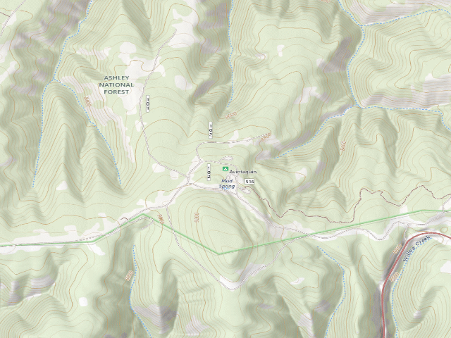 USGS topographic map of Avintaquin
