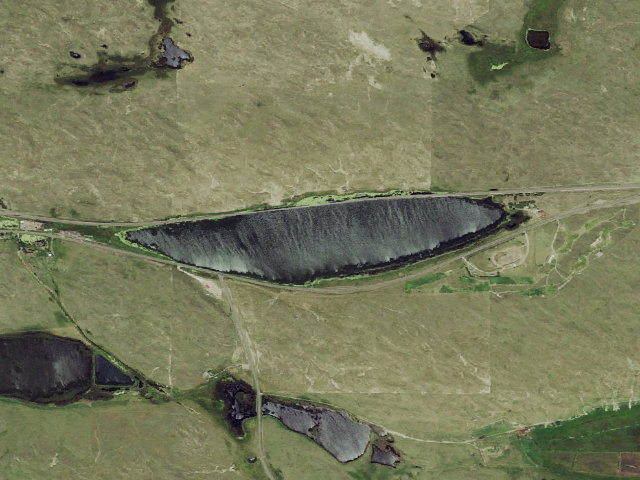 Aerial image of Avocet WMA