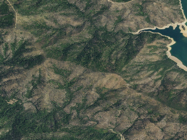 Aerial image of Backbone Ridge