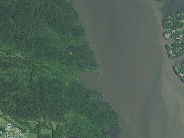 Aerial image of Bacon Creek Primitive Horse Camp
