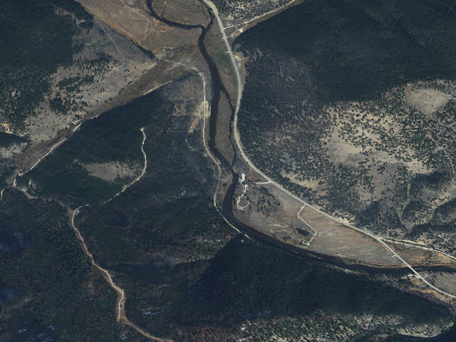 Aerial image of Bad Axe Job
