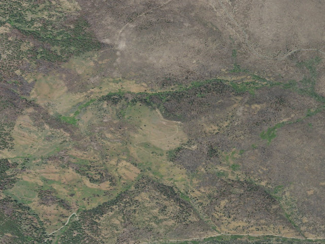 Aerial image of Bald Butte Lookout