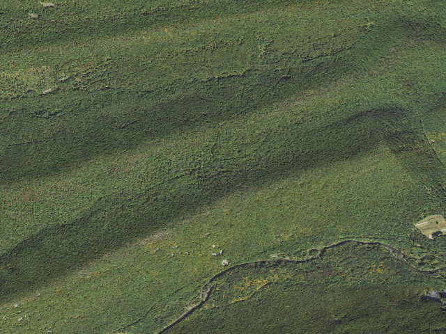 Aerial image of Bald Eagle State Forest roadside campsite 025 Old Mingle Road