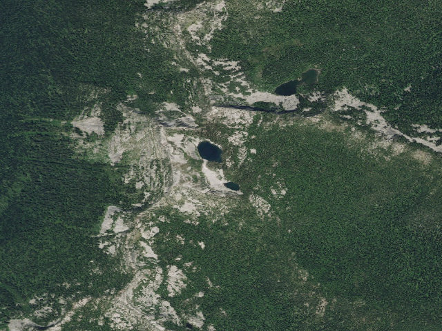 Aerial image of Ball Lake (Upper)