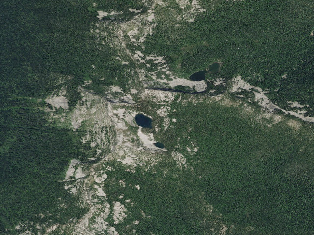 Aerial image of Ball Lake (Upper)