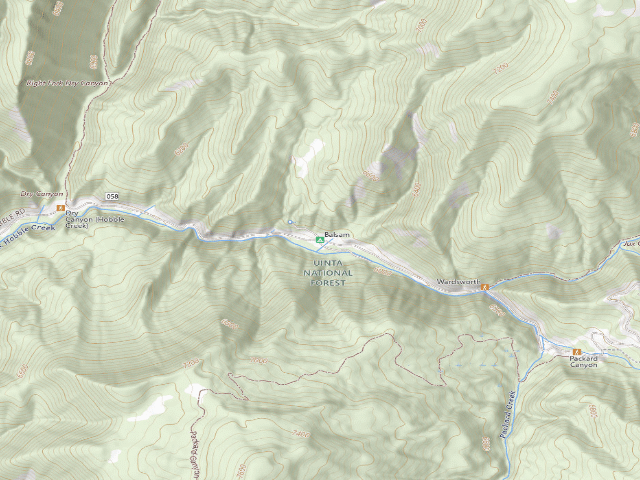 USGS topographic map of Balsam