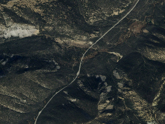 Aerial image of Banner Creek Campground