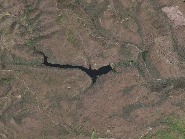 Aerial image of Bark Camp