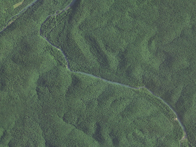 Aerial image of Barn Hollow Float Camp