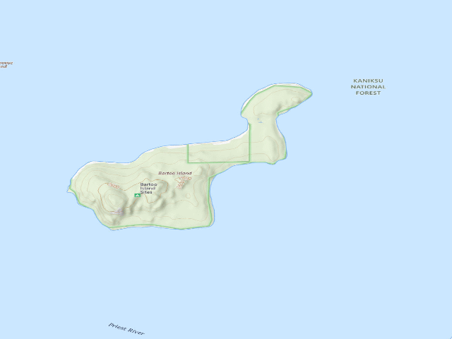 USGS topographic map of Bartoo-014