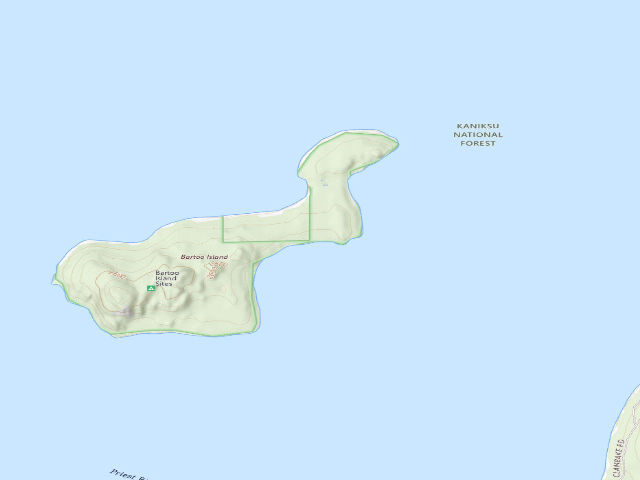 USGS topographic map of Bartoo-018