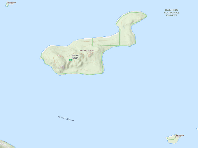 USGS topographic map of Bartoo Solo