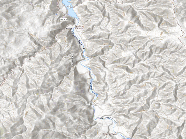 USGS topographic map of Basin