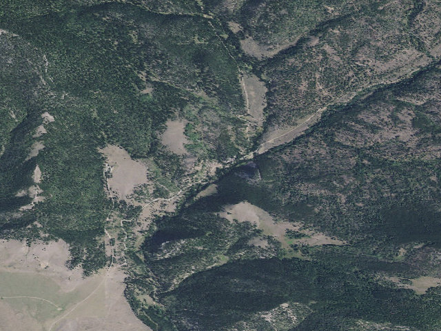 Aerial image of Basin Creek Rd 6393-1