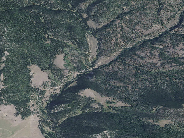 Aerial image of Basin Creek Rd 6393-2A