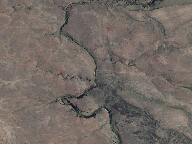 Aerial image of Battle Creek Wild And Scenic River