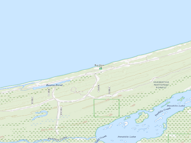 USGS topographic map of Bay View - Cg