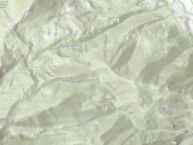 USGS topographic map of Bdoze007