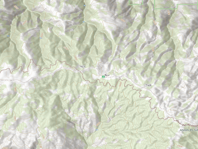 USGS topographic map of Bear