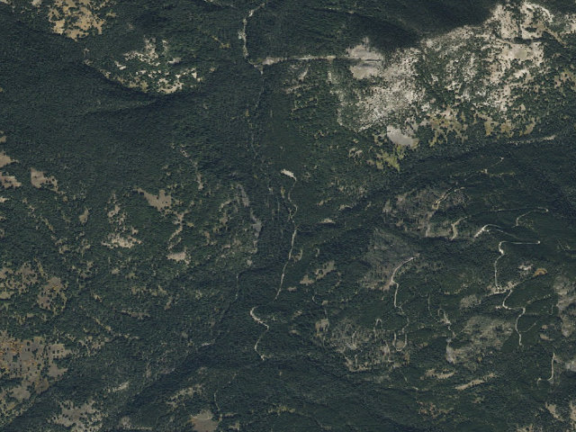 Aerial image of Bear Creek