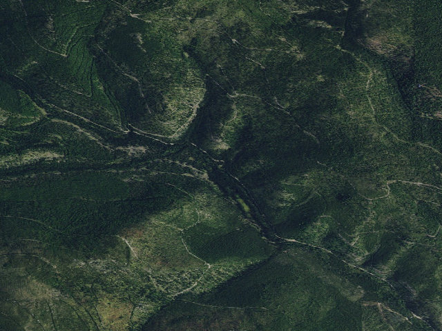 Aerial image of Bear Creek