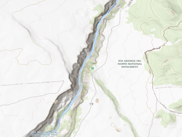 USGS topographic map of Bear Crossing