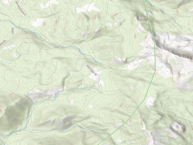 USGS topographic map of Bear Fork Road-007