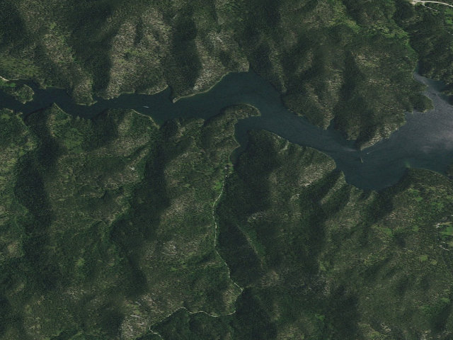 Aerial image of Bear Gulch