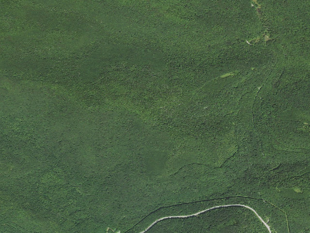 Aerial image of Bear Heaven Campground