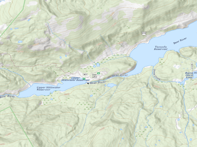 USGS topographic map of Bear Lake