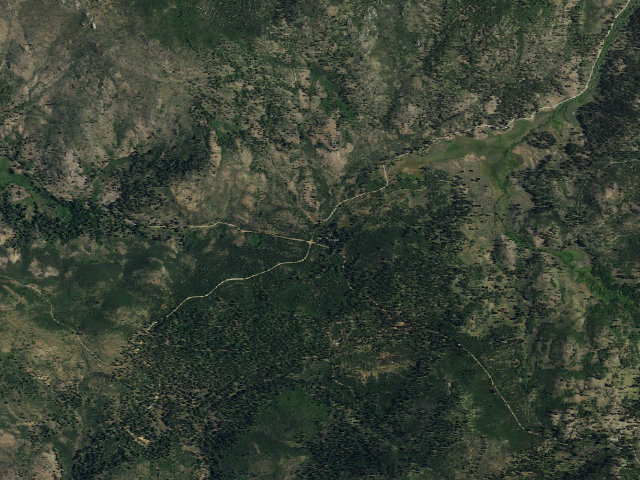 Aerial image of Bear Valley Ohv