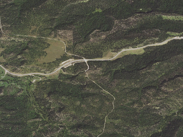 Aerial image of Bearlodge