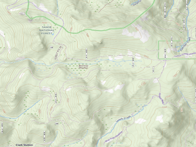 USGS topographic map of Beartrap
