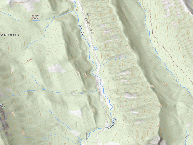 USGS topographic map of Beaver Cr -03